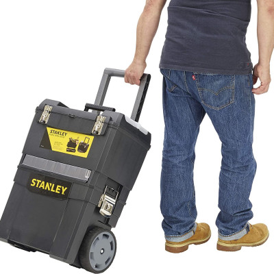 THÙNG ĐỰNG ĐỒ NGHỀ 3 NGĂN THÁO RỜI STANLEY 1-93-968 - HÀNG CHÍNH HÃNG