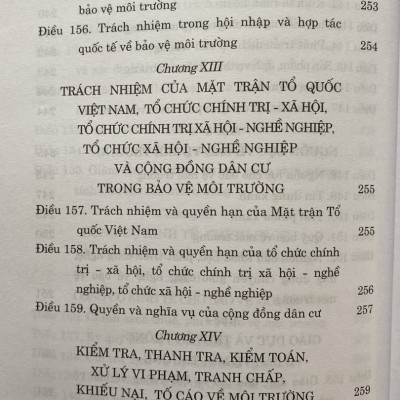 Luật Bảo Vệ Môi Trường ( hiện hành ) ( Sửa đổi, bổ sung năm 2022, 2023 )