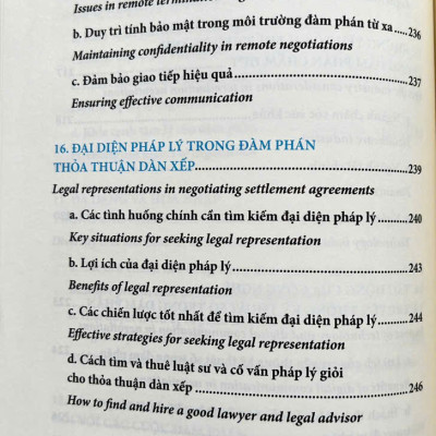 Dẫn Dắt Thoả Thuận Dàn Xếp Với Người Lao Động