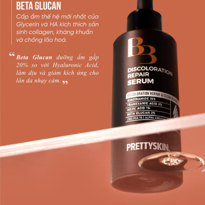 Serum xóa mờ thâm nám, ngừa lão hóa, cấp ẩm và mềm da Pretty Skin B3 Discoloration Repair 50ml