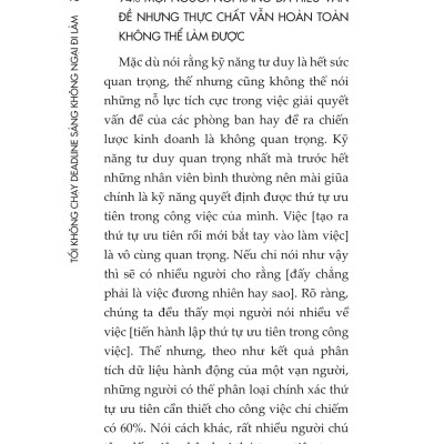 Tối Không Chạy Deadline, Sáng Không Ngại Đi Làm