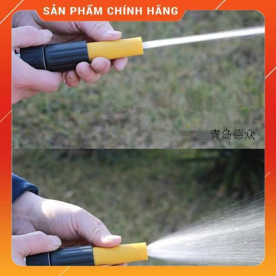 Bộ dây vòi xịt nước ️ , tăng áp 3 lần, loại 3m, 5m 206622-5 cút sập,nối nhựa vàng+ móc khoá