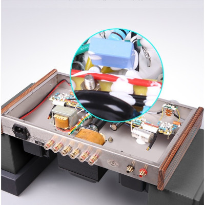 SOAIY Bộ Ampli Đèn Khuếch Đại Âm Thanh Oldchen EL34 BL-02 - Hàng Nhập Khẩu