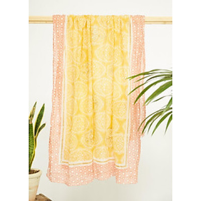 Khăn Choàng Cotton Cao Cấp Luna Llena