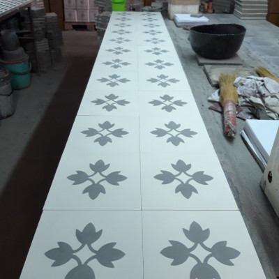 Gạch Bông Xi Măng Hoa Văn Juno Sofa 20 x 20 x 1,5cm