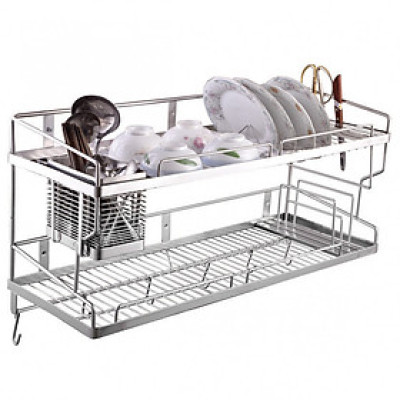 Kệ chén đa năng Inox 304 cao cấp dài 60 cm  (D60 x W28 x H45)