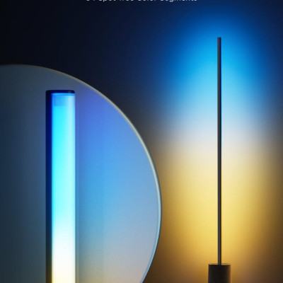 Đèn LED góc tường Govee RGBICWW Floor Lamp Pro H6079 | Cảm biến âm thanh kết hợp tiếng ồn trắng