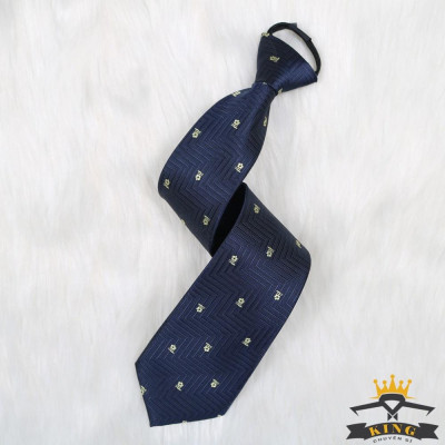 Cà vạt nam thắt sẳn KING chú rể và công sở vải lụa mịn hàn quốc cao cấp 8cm giá rẻ C0020