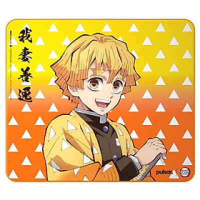 Lót chuột Pulsar eS2 Zenitsu - Pulsar x Demon Slayer Limited Edition - Hàng Chính Hãng