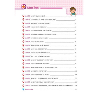 Sách - 20 Ngày Ôn Tập Toàn Diện Kiến Thức Tiếng Anh Lớp 5 - Megabook