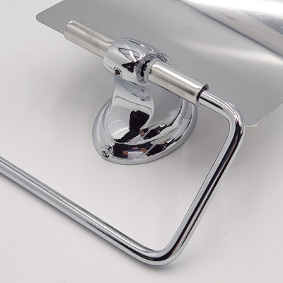 Móc treo giấy vệ sinh Eurolife EL-P03-4 ( Trắng bạc )