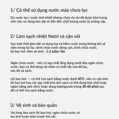 Máy tạo độ ẩm không đọng sương Lydsto H5 - Hàng chính hãng