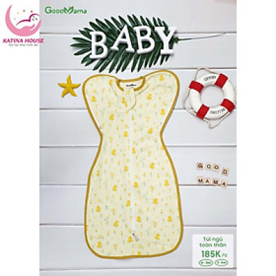 Túi ngủ, nhộng ngủ bé sơ sinh , vải mềm mại kháng khuẩn,giúp giữ ấm cơ thể bé và chống giật mình