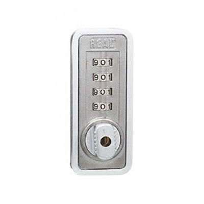 Khóa tủ Real 4 số dọc RL9041-01 keyless lock có chìa dò lại mật khẩu khi quên