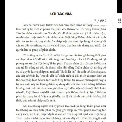 Án lệ Việt Nam - Phân tích và luận giải, tập 1 từ án lệ 01 đến án lệ 43 (tái bản lần thứ hai)