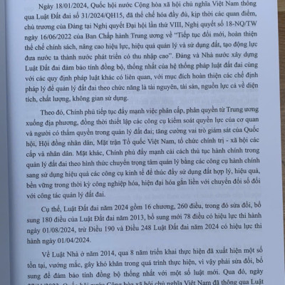 Tra Cứu, Chỉ Dẫn Áp Dụng Luật Đất Đai 2024 Và Luật Nhà Ở 2023