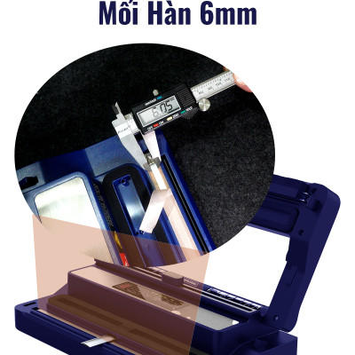 Máy hút chân không VS-86 hút mọi loại túi, tích hợp hàn thông minh, hút khô và hút ướt dễ dàng với 2 bình nước thải, sử dụng 2 motor hút mạnh mẽ, hút và thổi phồng tiện lợi, hàng chính hãng