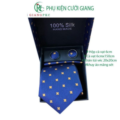 Thời trang nam phụ kiện nam Cà Vạt nam hộp 6cm tổng hợp các mẫu đẹp bán chạy nhất tháng 5-2021 Giangpkc 20 mẫu calavat