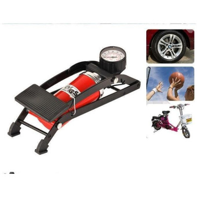 Dụng Cụ Bơm Hơi Dùng Chân High Pressure Tiện Lợi Chuyên Dùng Cho Xe Đạp, Xe Máy, Ô Tô