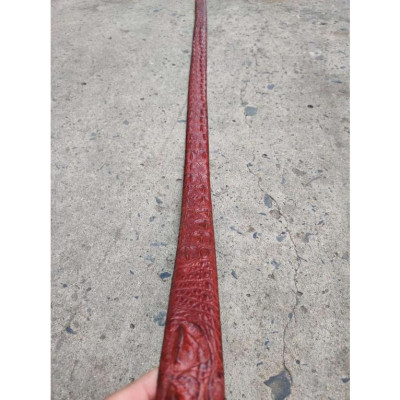 Thắt Lưng Da Cá Sấu. Gù Cá Sấu Đẹp Sang Chảnh TS119V (mặt vàng)