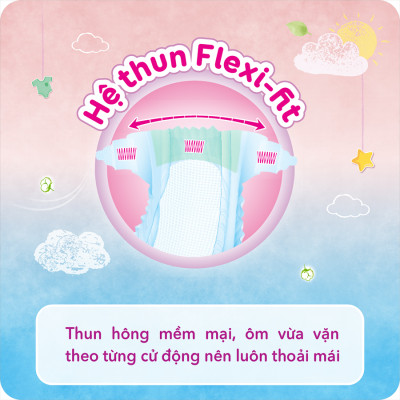 Tã Dán Bobby Sơ Sinh Siêu Thấm S80 (80 Miếng)