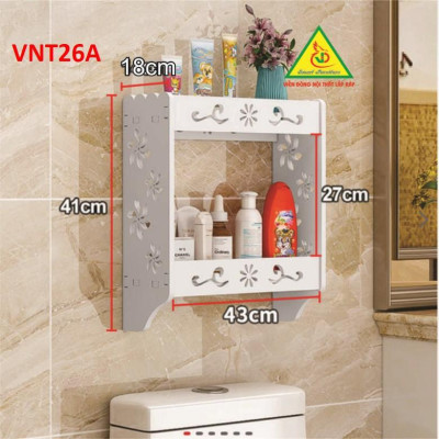 TỦ NHÀ TẮM CHỐNG THẤM NƯỚC VNT26 - NỘI THẤT LẮP RÁP