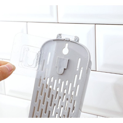 Ống Đựng Đũa Dán Tường Bằng Nhựa Có Nắp, Hũ Đựng Đũa Gắn Tường Nhỏ Gọn Tiện Lợi - Chính hãng MINIIN (Giao màu ngẫu nhiên)