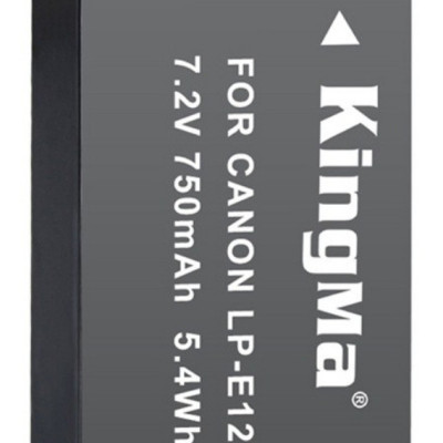 Combo 1 pin 1 sạc đôi Kingma for Canon LP-E12 - Hàng chính hãng
