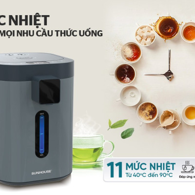 Bình Thủy Điện 3.2L SUNHOUSE SHD1440 - Hàng Chính Hãng