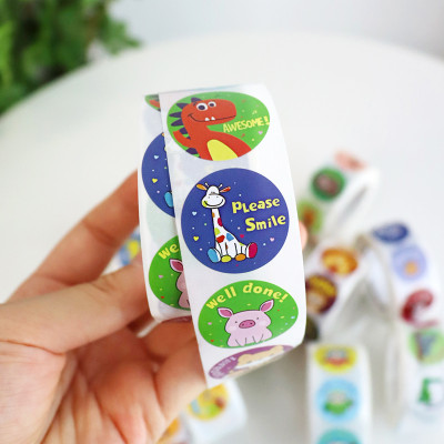 Nhãn dán sticker khích lệ khen thưởng học tập cho bé