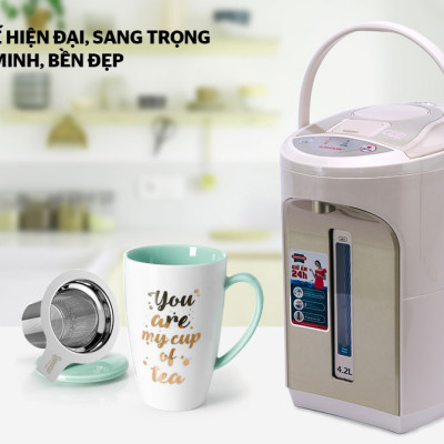 Bình Thủy Điện Sunhouse SHD1542 (4.2 lít) - Hàng chính hãng