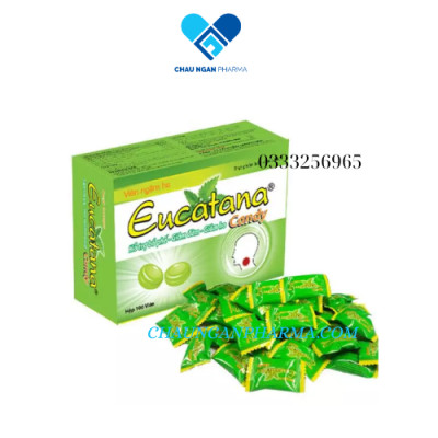 Hộp Viên Ngậm Ho Eucatana (100 Viên)