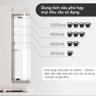 Máy Làm Sữa Hạt 2GOOD Sona I8 Chuyên Dụng Tự Động 100% - Thương Hiệu Malaysia Tự Vệ Sinh Gồm Nhiều Chế Độ Nấu Dung Tích 1.2 Lít Công Suất 1000 W - Hàng Chính Hãng