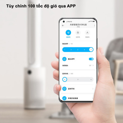 Máy Lọc Không Khí Xiaomi Smartmi Jya Fjord Pro Khử Khuẩn Nano Guard Kết Nối App Phù Hợp Không Gian 70 m2 Lọc Sạch Tới 99.99% Vi Khuẩn Công Suất Lọc 550 m3/Giờ - Hàng Chính Hãng