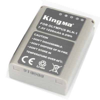 Combo 1 pin 1 sạc Kingma for Olympus BLN-1 - Hàng chính hãng