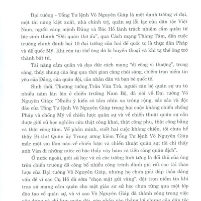 Võ Nguyên Giáp - Danh Tướng Thời Đại Hồ Chí Minh