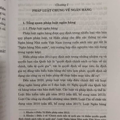 Cẩm nang pháp luật ngân hàng (Nhận diện những vấn đề pháp lý)
