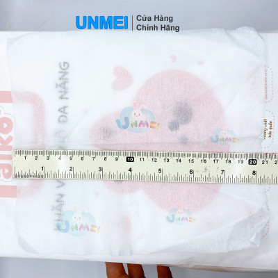 (Bịch Khăn Rút) Khăn Vải Khô Đa Năng Aiko 600g Siêu Mềm Mại, Không Chất Bảo Quản, An Toàn Cho Bé Dạng Rút KT:(19x20cm)