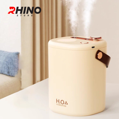 Máy phun sương tạo ẩm tinh dầu Rhino H808 1200ml, 2 lõi phun tích hợp đèn kèm quai treo - Hàng chính hãng