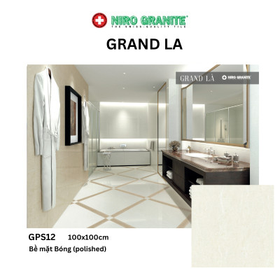 Gạch NIRO GRANITE GPS12 GRAND LA - 100x100cm - 2 viên/thùng(2m2)