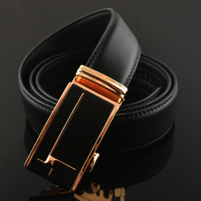 Thắt lưng nam cao cấp AT Leather P110 - Đen