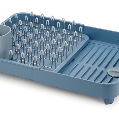 Kệ phơi tách chén Joseph Joseph 003123 - Extend Expandable Dish Drainer Editions Blue
