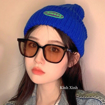 Kính màu Mắt vuông gọng nhựa ulzzang Korea