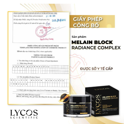 Combo Sáng Da Mờ Nám Lycos : Tinh chất Peel Da Lycos + Kem Nám Đêm Lycos - Xóa nhăn, nám tàn nhang