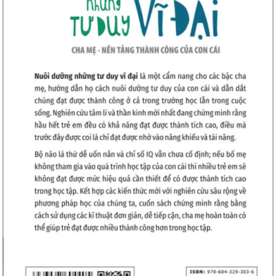 Nuôi Dưỡng Những Tư Duy Vĩ Đại