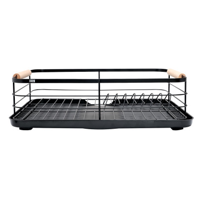 Giá đựng bát đũa Lebenlang LBL6666, kệ đựng bát đĩa đa năng có khay hứng nước, thép cacbon, tay cầm giả gỗ - hàng chính hãng