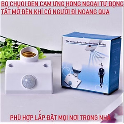CHUÔI ĐÈN CẢM BIẾN TỰ ĐỘNG BẬT TẮT ĐÈN HỒNG NGOẠI THÔNG MINH
