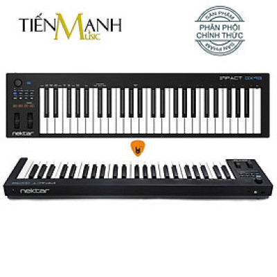 Nektar GX49 Midi Keyboard Controller 49 Phím Cảm ứng lực Bàn phím sáng tác - Sản xuất âm nhạc Producer Hàng Chính Hãng - Kèm Móng Gẩy DreamMaker