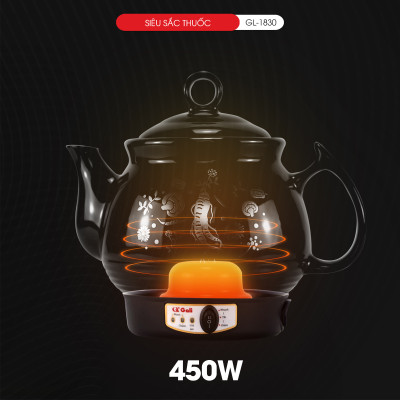 Siêu sắc thuốc đa năng Gali GL-1830 - 3.3L. Siêu nấu thuốc tự động. Hàng nhập khẩu chính hãng chất lượng cao.