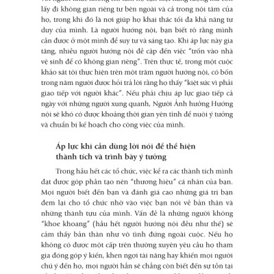 Sức Mạnh Của Sự Trầm Lắng - The Introvert